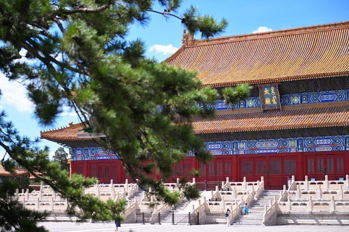 2023年7月8日拍攝的太廟享殿（也稱前殿）。