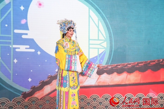 京劇表演。人民網(wǎng)記者任皓宇攝